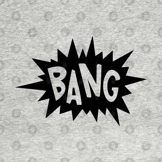 Bang: Pop Art Typographic Explosion by Jarecrow 